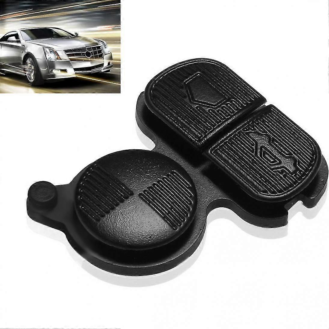 Black 3 Buttons Replacement Entry Remote Key Fob Shell Case Housing For Bmw E46 Z3 E36 E38 E39