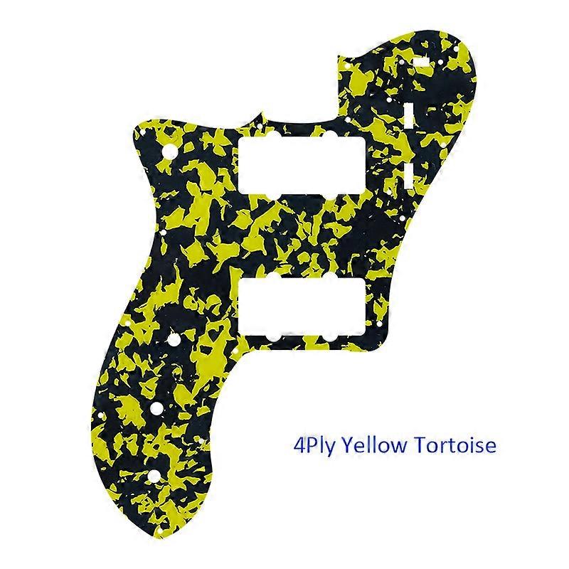 Xinyue Custom Guitar Parts - Pro US FD US FD 72 Tele Deluxe JM Reissue Kytarový Pickguard s rozložením Jazzmaster Mnoho barev