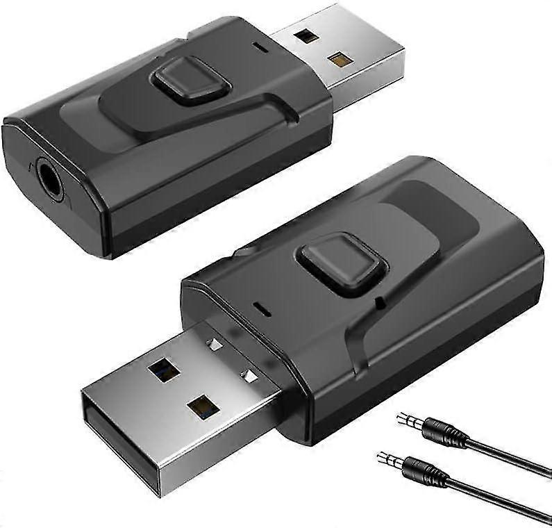 Usb Bluetooth 5.0 Adapter 4-in-1 Wireless  Audio Transmitter