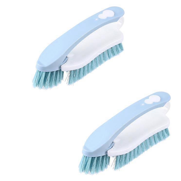 Multifunctional laundry brush (2 blue)