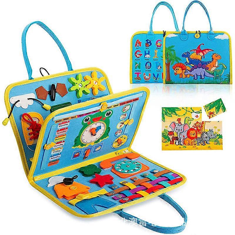 子供の忙しいバッグタイイング靴紐ドレッシング練習委員会早期教育フィジェットおもちゃ