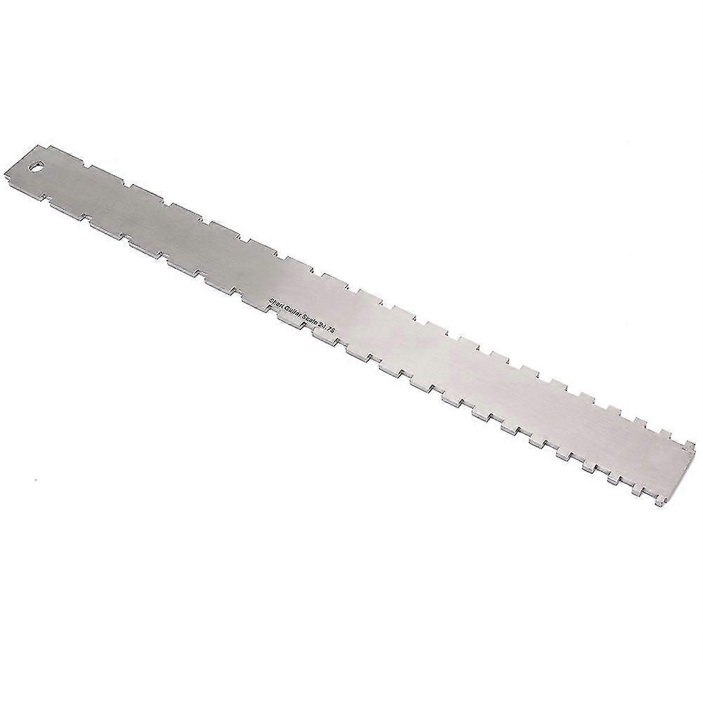 Practical Notched Fret Board Straight Edge Luthiers Tool For Guitars Neck Leveling