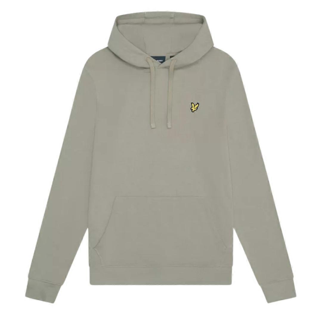 Lyle & Scott Branded Sage unidorm Green Pull-over Hoodie