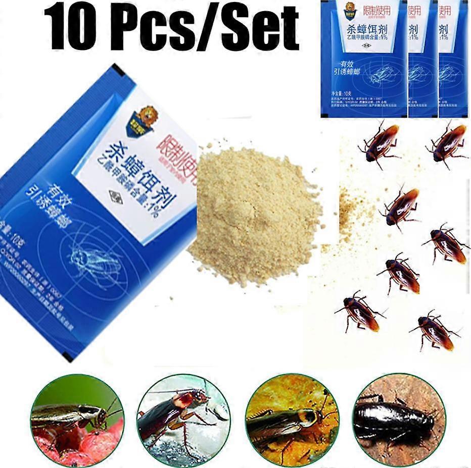 10 قطع صراصير الطب مبيدات حشرية مسحوق مبيد حشري البراغيث القمل القاتل القراد النمل الطب مبيد حشري حشرات الحشرات مسحوق الطب