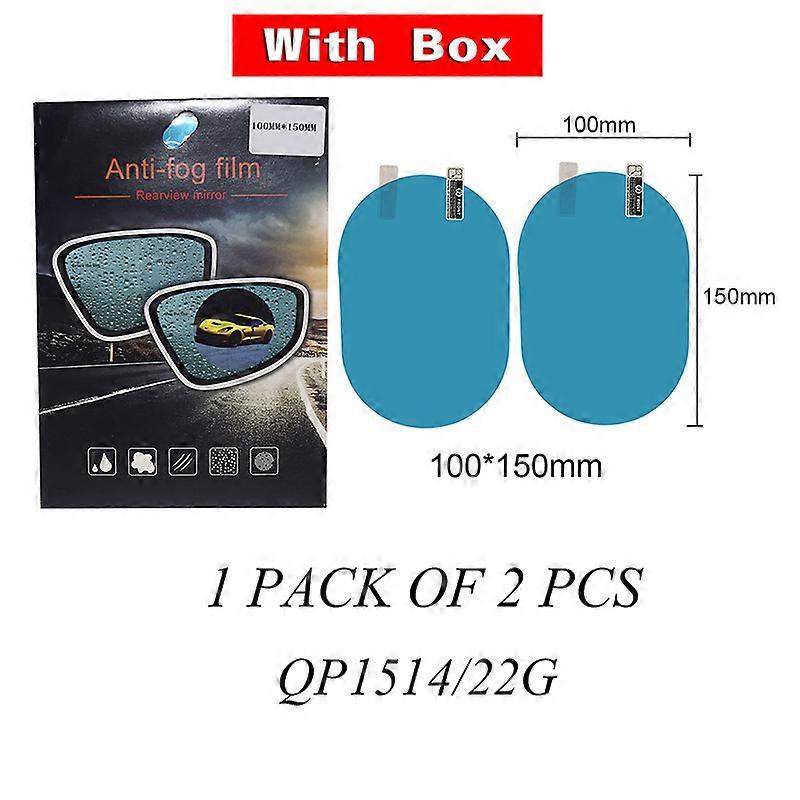 2Pcs/Lot Car Rainproof Film Car Car Rearview Mirror Protective Rain Proof Anti Fog Waterproof Film Membrane Car Sticker Decorate