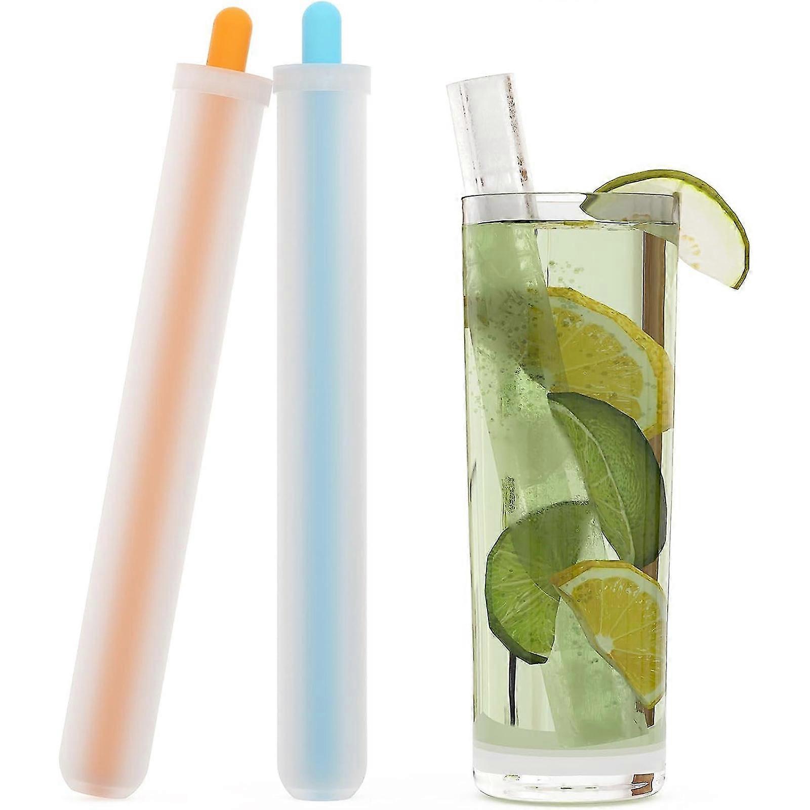 Ice Straw Molds Silicone Ice Straw Molds Drinking Straw Mould Reusable Strawmold,Hot