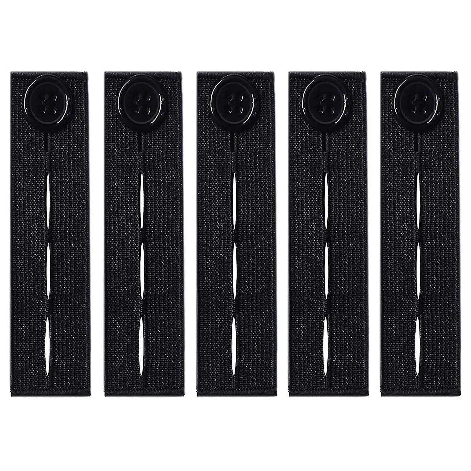 Elastic Waist Extenders, réglable Elastic Waist Extender, 5pcs Button Extender, waistband Button Extenders For Pants