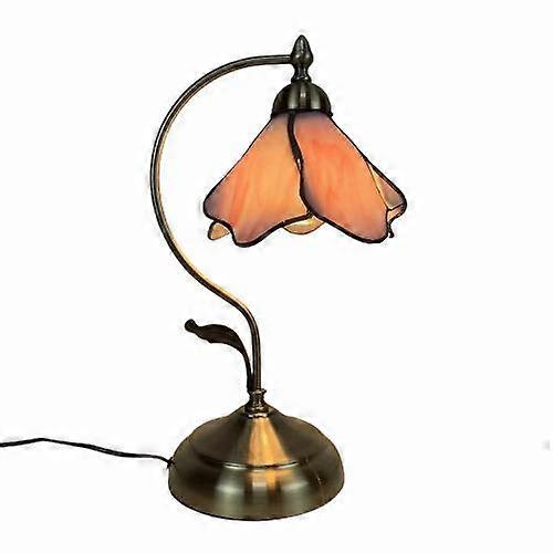 Retro Flower Lamp Alloy Decorative Table Lamp Creative Lamp
