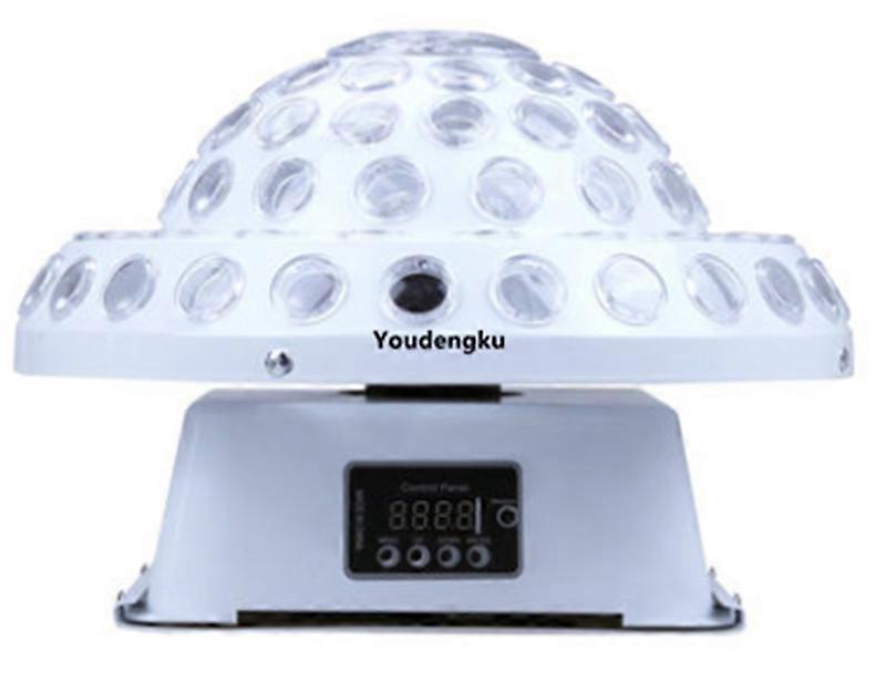 Disco Dj Stage Light Led Laser Universe Crystal Magic Ball Rotating UFO Light