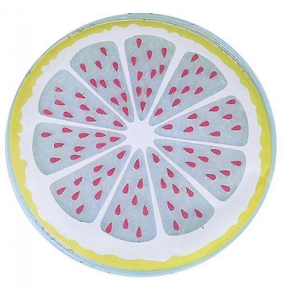 Transparent Fruit Cooling Pad, Round Gel Ice Pad, Multifunctional Cooling Pad(white)