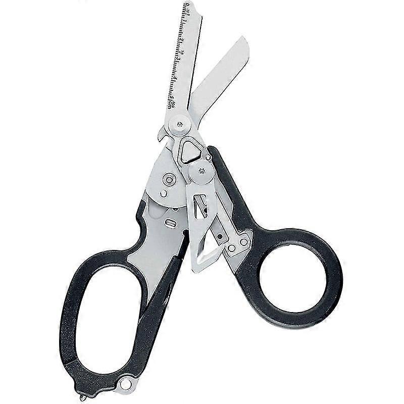 Multifunctional Belt Scissors - First Aid Expert Tactical Folding Scissors(1pc, silver)