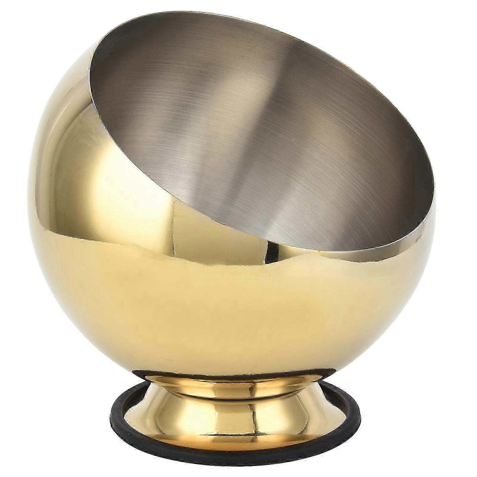 Stainless Steel Seasoning Bowl for Spicy Hot Sauce with Base for Restaurant Use
