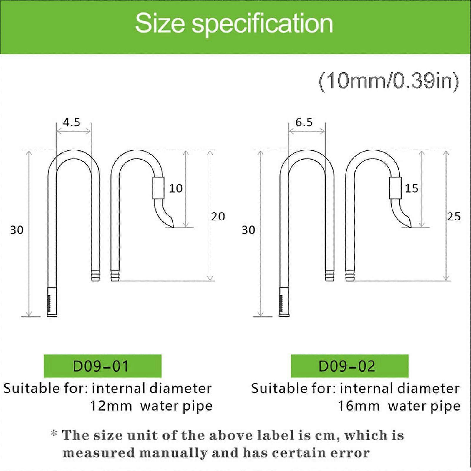 Lily Pipe Inflow with Surface Skimmer for Nano Aquarium Inlet and ...