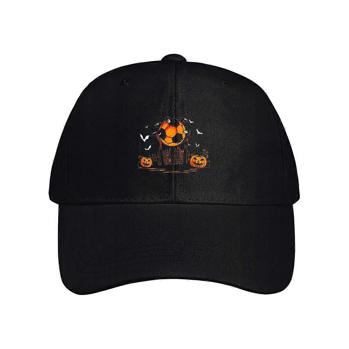 Halloween Soccer Ball Baseball Cap
