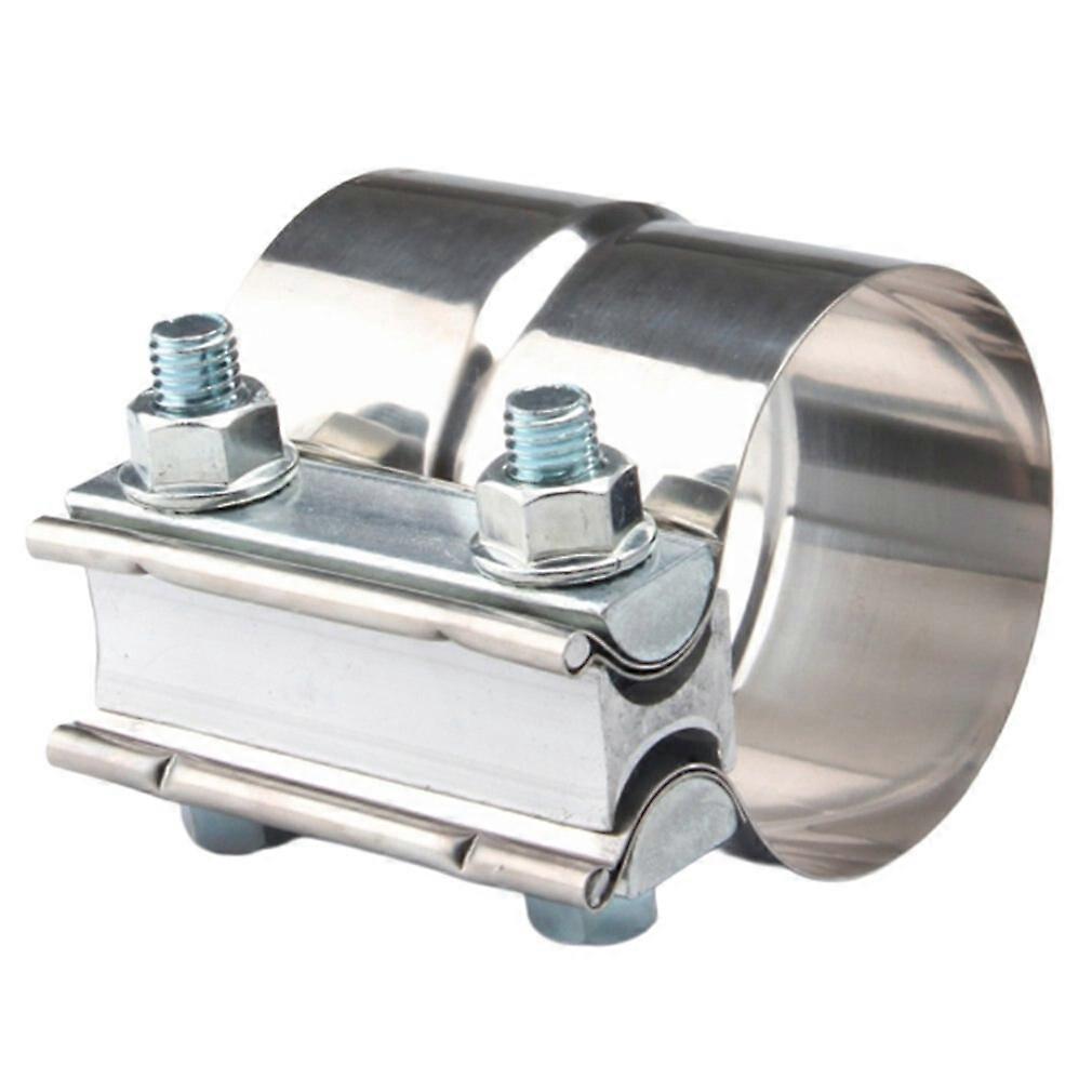 2 tommers Multi-spesifikasjon eksosrør U Type Clamp rustfritt lap joint band eksos klemme bil tilbehør