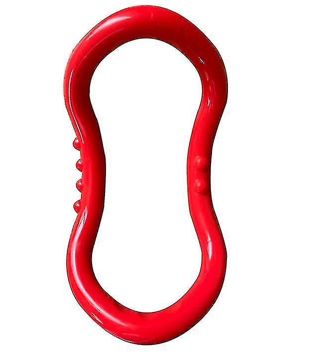 Anillo de estiramiento de yoga de dos piezas rojo
