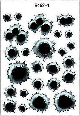 10buc simulate Bullet Hole autocolant auto autocolant auto Bullet Hole Crack auto autocolant Bullet Hole auto autocolant Set