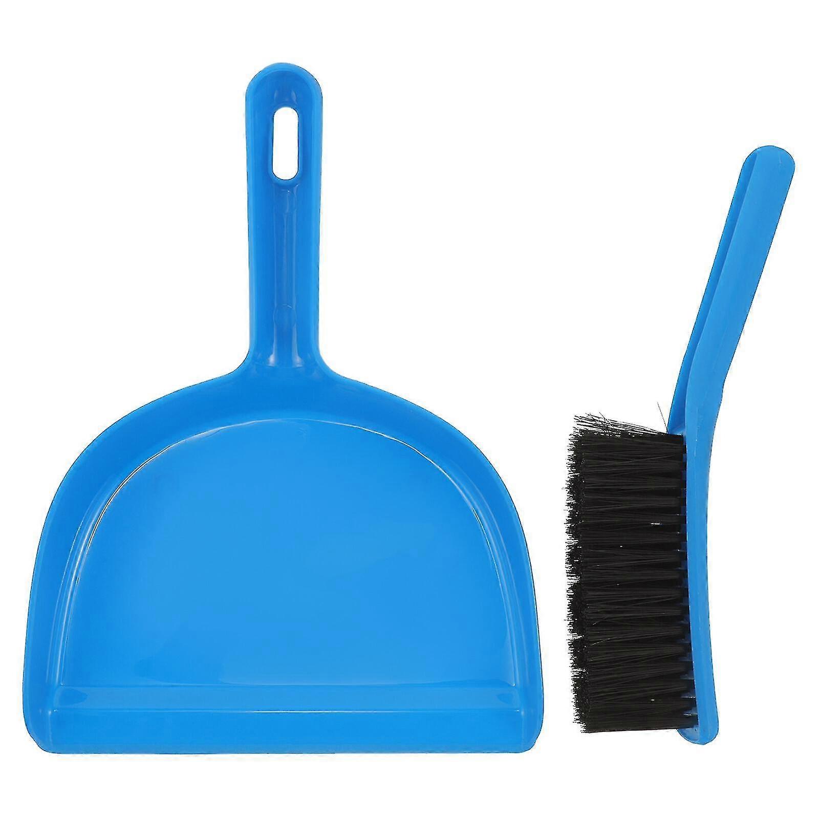 1 Set Mini Cleaning Broom Dustpan Table Top Brush Set Dining Table Sweeper Cleaning Tool