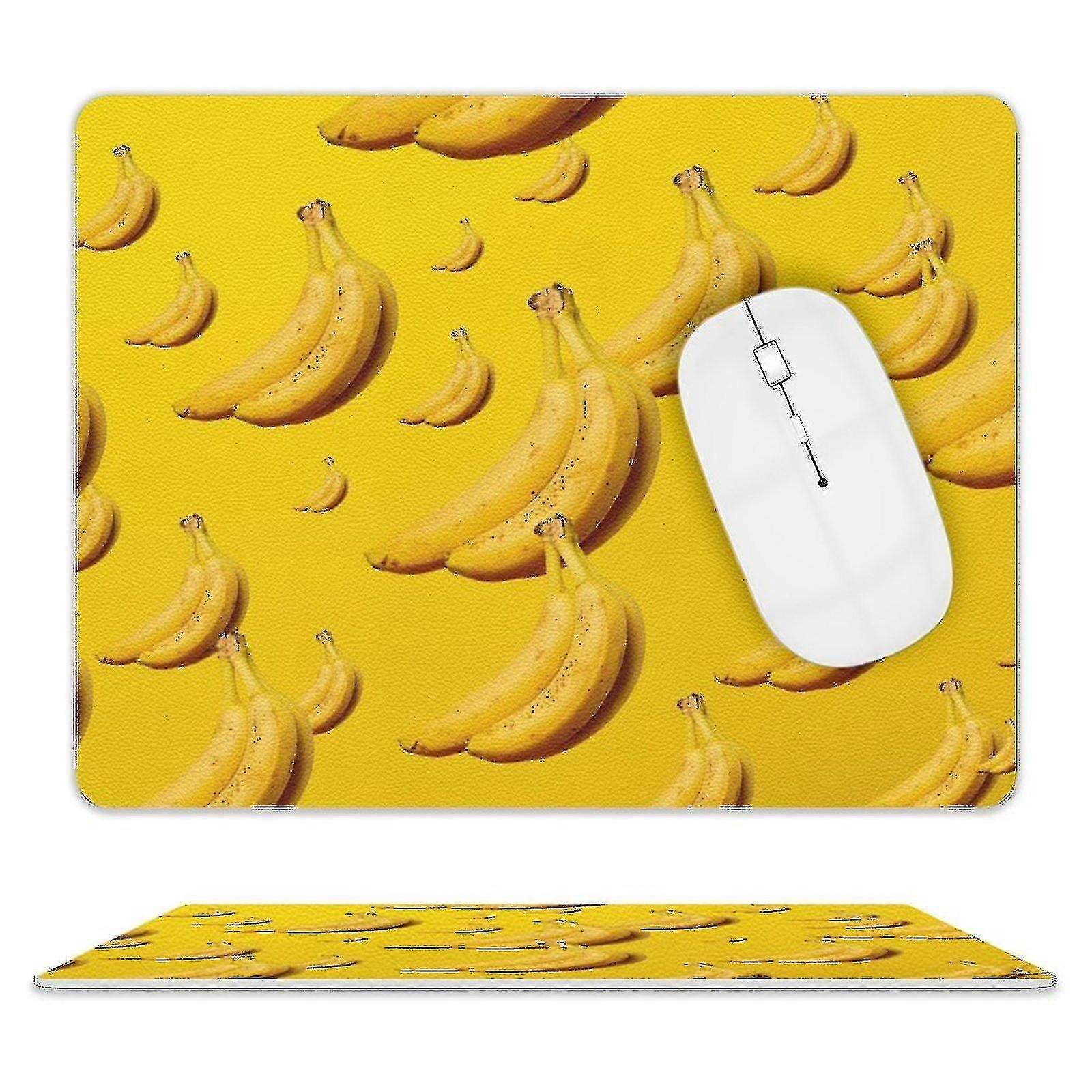Banana Print Mouse Pad per laptop