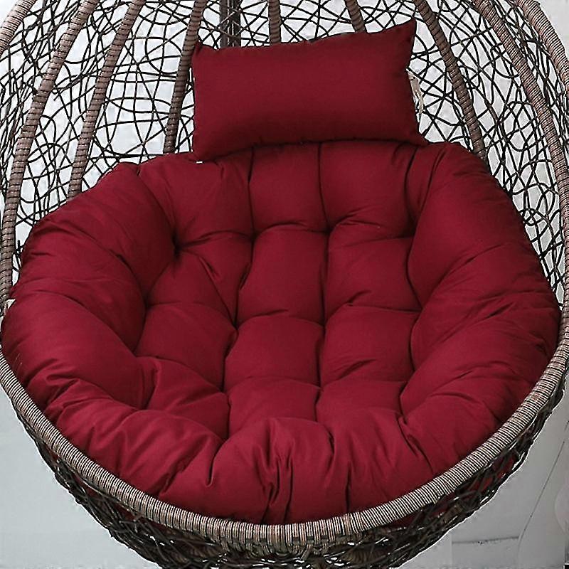 כרית כיסא ביצה, כרית כיסא ביצה תלויה רק כיסא תלוי חיצוני כרית Papasan כיסא החלפת עבה עגול כיסא נדנדה כרית גארד