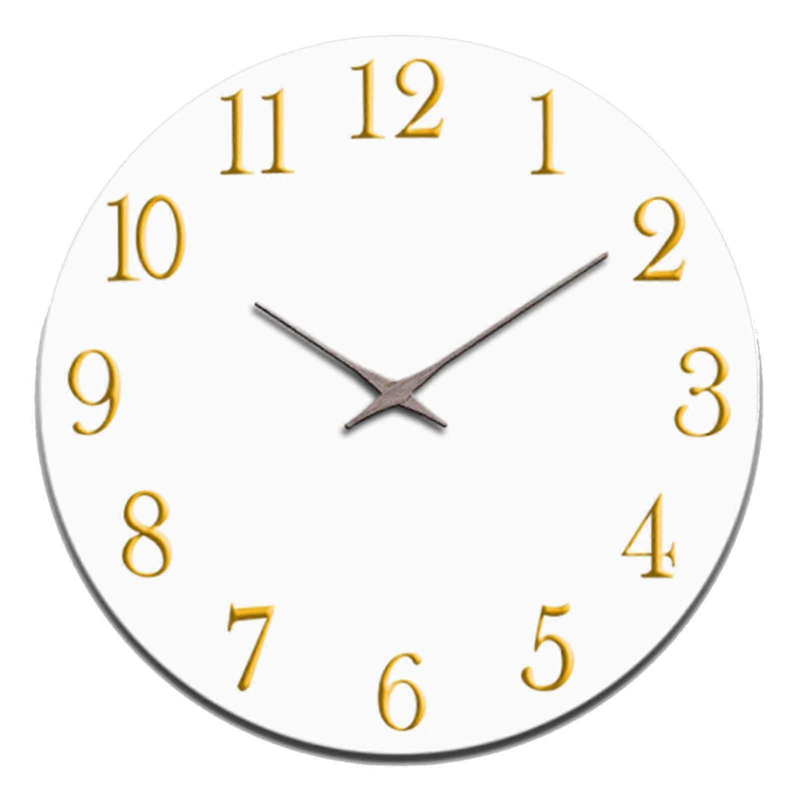 Nordic Style Fashion Simple Silent Wall Clocks for Home Decoration Clock Battery Operated Modern Design Timer Ornament