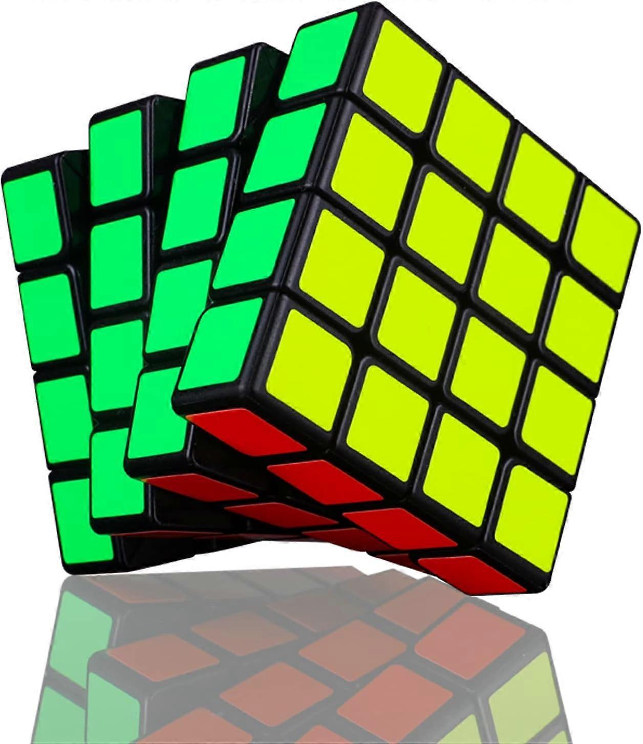 4x4 Rubik's Cube, professional speed Rubik's Cube, smooth and fault-tolerant, suitable for adult or children's competition training, Christmas gifts a