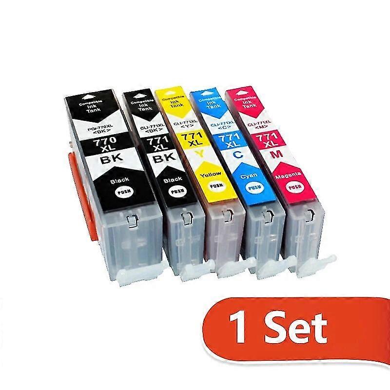 high qualityPgi770 Cli771 Compatible Ink Cartridges For Canon Pixma Mg5770 Mg6870 Printer Ink For Canon Pgi-770 Cli-771 Pgi 770 Cli 771