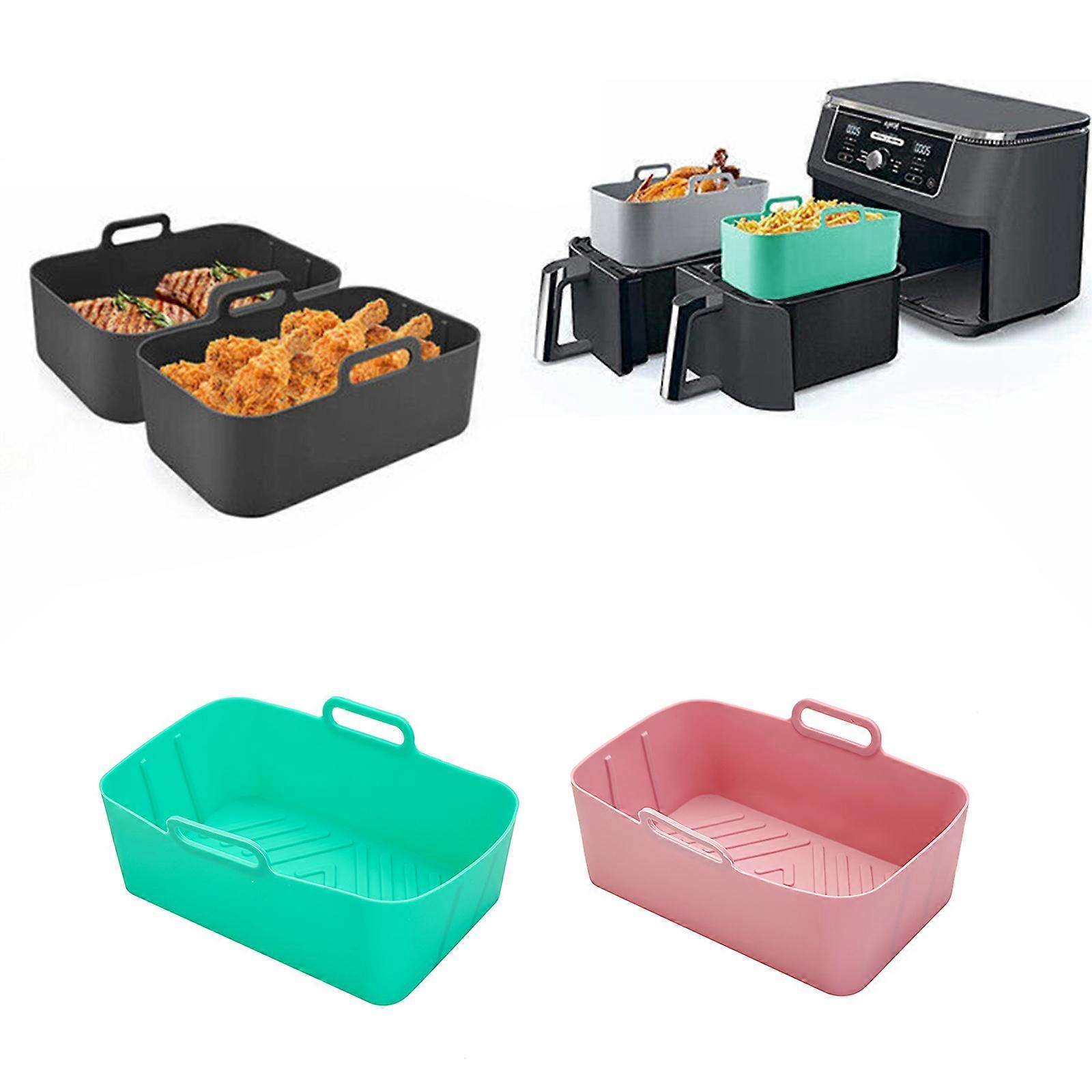 Friggitrice ad aria Pentola in silicone Accessori per friggitrice ad aria sicura per alimenti Cestello per friggitrice ad aria Nuovo