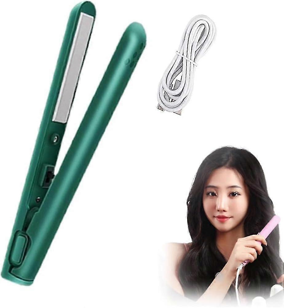 New Mini Curling Iron With Dual Use, Durable Styling, 2-in-1 Mini Curler, Usb Rechargeable Small Curling Iron, For Short And Long Hair