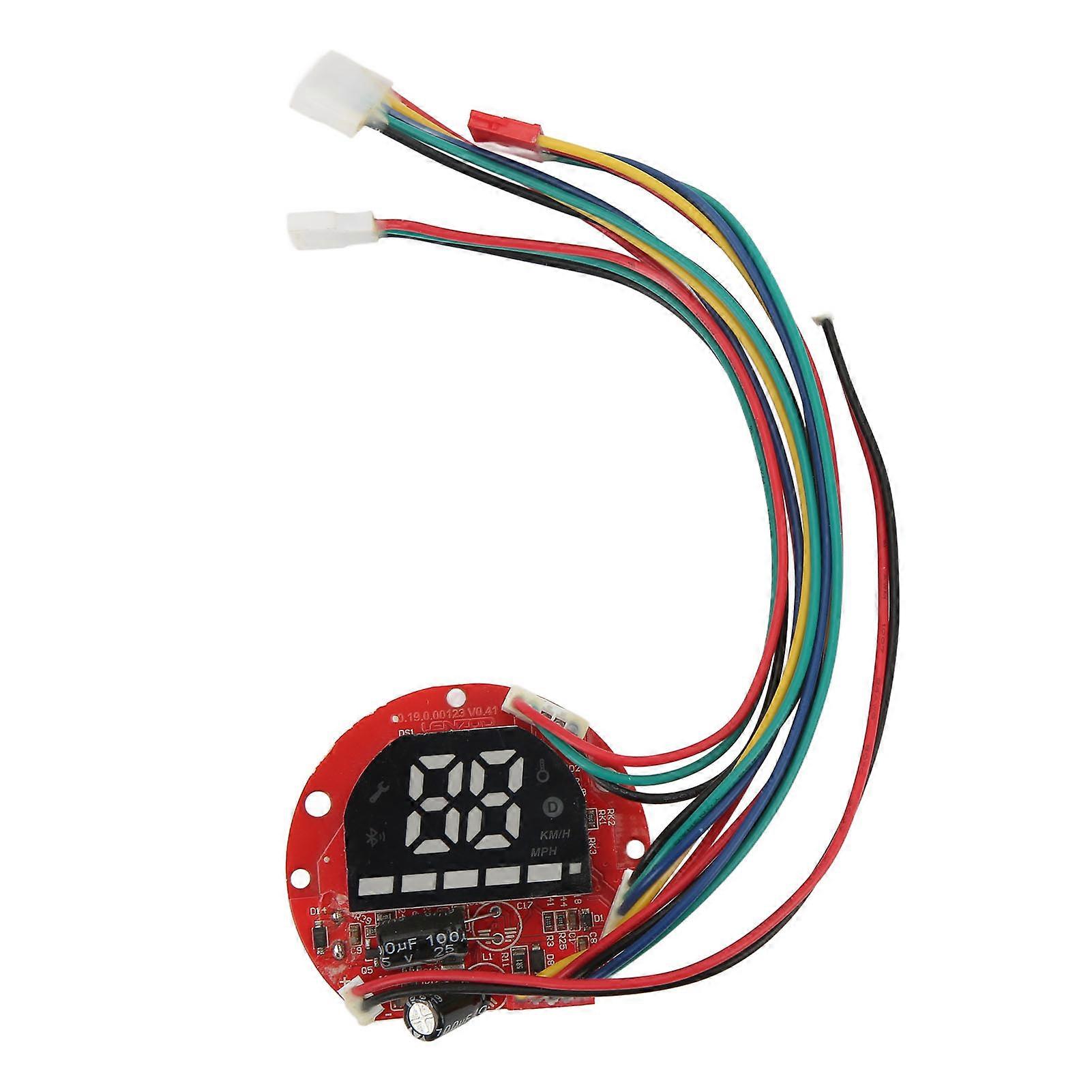 Electric Scooter Dashboard PCB Waterproof Clear Data Display Circuit Board for HX X7