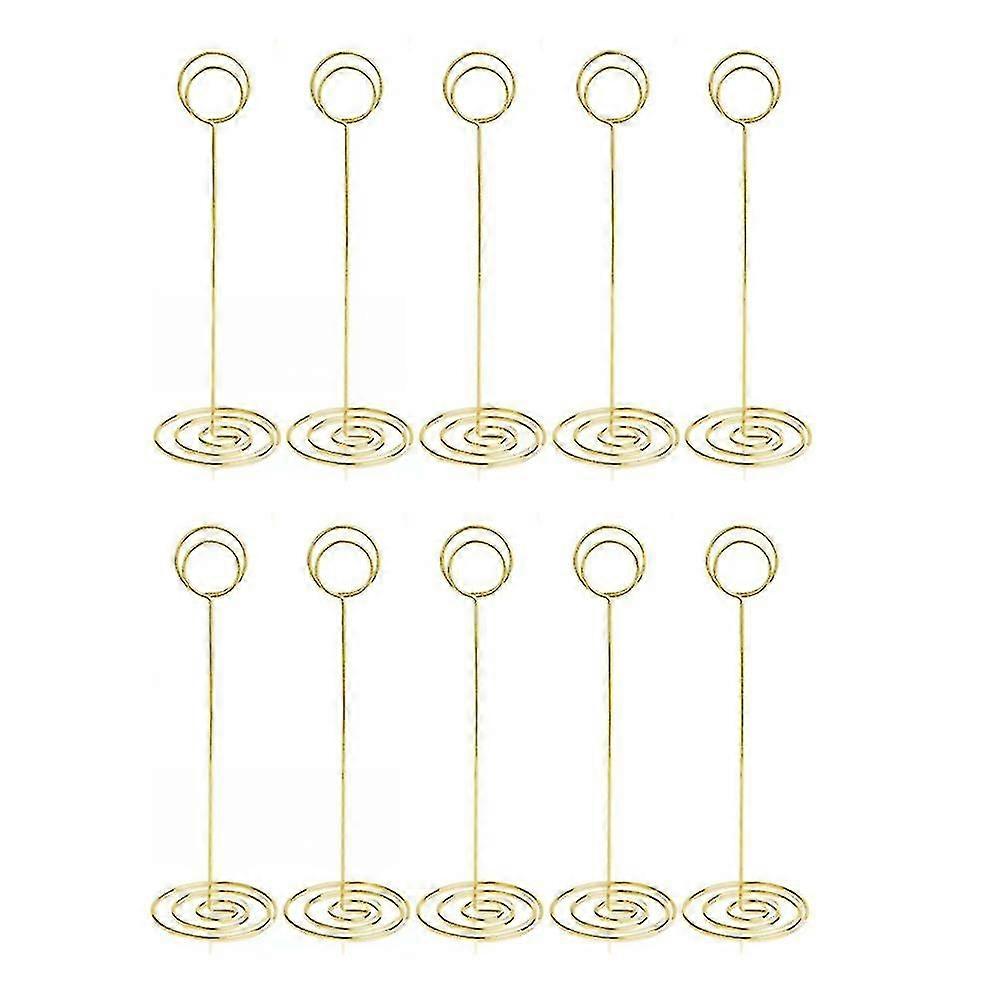Table Number Holders 10pcs - 8.75 Inch Place Card Holder Tall Table Number Stands For Wedding Party