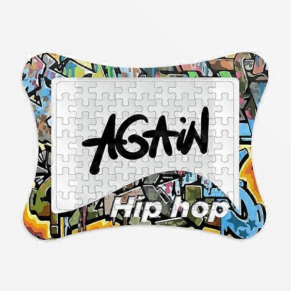 Opäť funny quote Handwrite Štýl Puzzle Puzzle