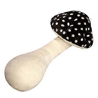 Pilz Kissen, Plüsch Spielzeug Home Decoration, Kissen Kissen, Mädchen schlafen, Comfort Doll Schwarz