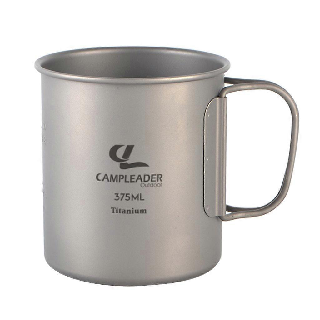 Titanium Outdoor Mug Coffee Cup Backpacking Hiking Camping Tableware Water Cup