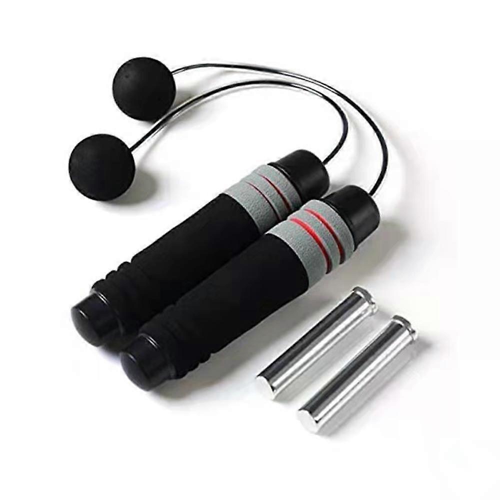 1 Pair of Cordless jump rope - Workout in a Small Space - Exercise with Weighted jump rope