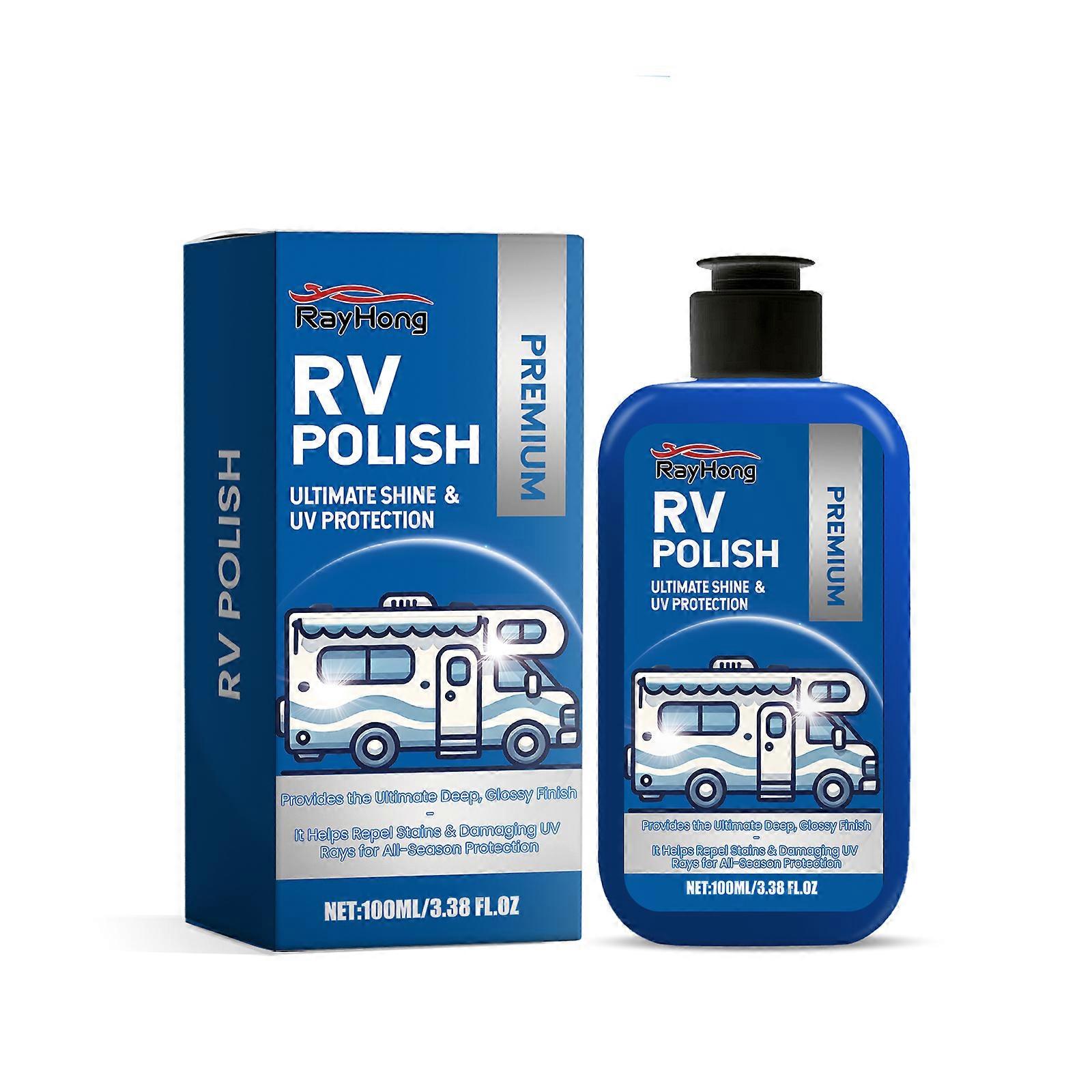 Premium Car Polish 100ml - Scratch Remover & Gloss Restorer with Microcrystalline Wax for Paint Protection, Oxidation & Fading Prevention, Easy Applic