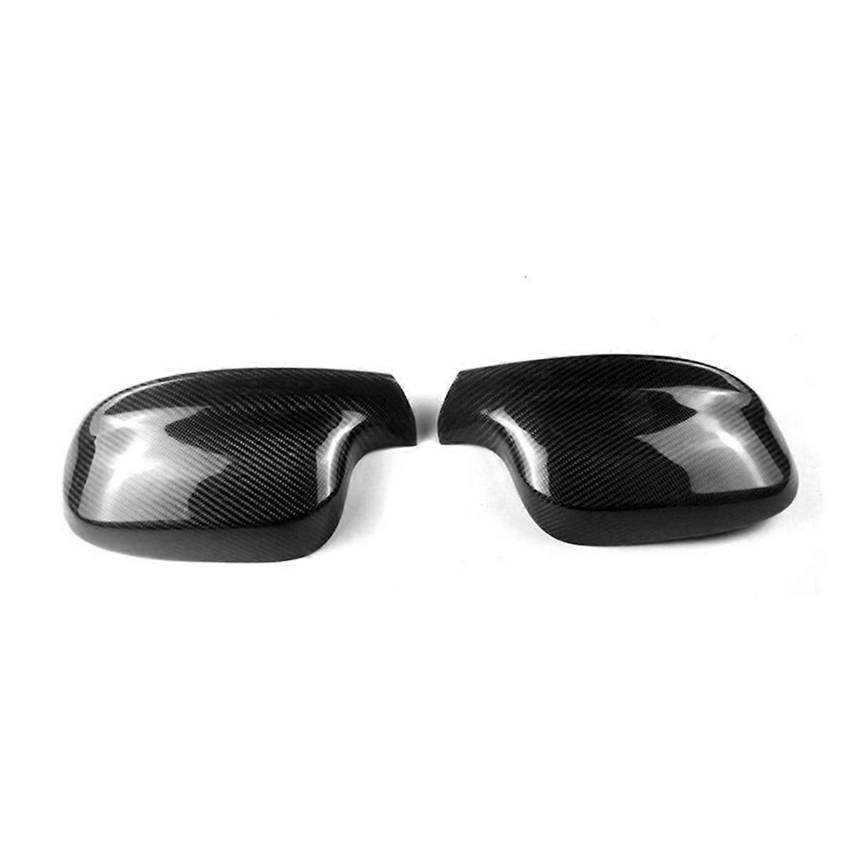 Car Rear View Mirror Cover Carbon Fiber for X1 E84 2009-2012 X3 F25 2010-2012 Wing Mirror Shell