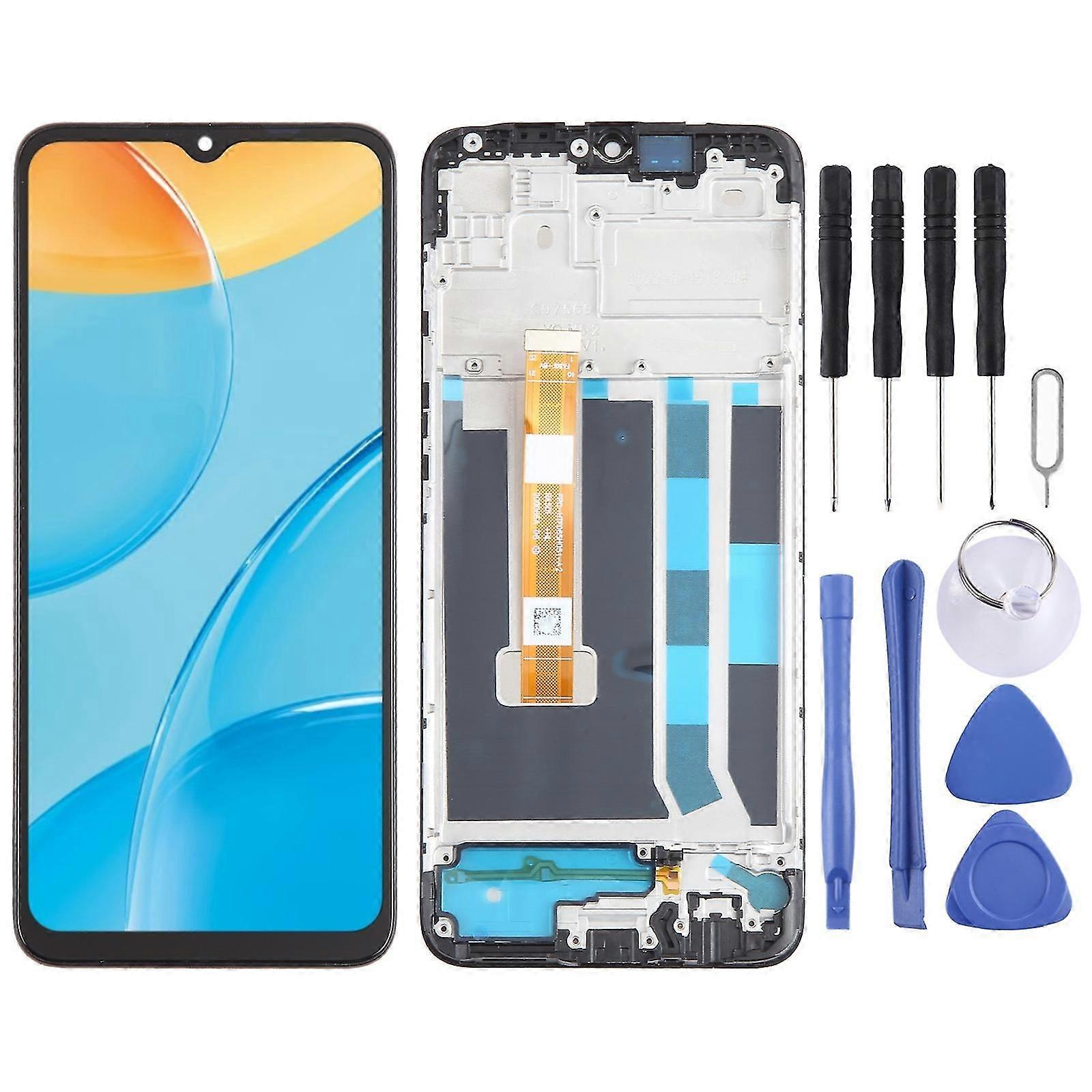 LCD + Touch Screen with Frame For OPPO A15