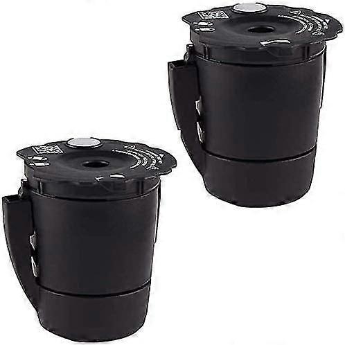 Reusable Coffee Filter Compatible With Keurig My K-cup 1.02.0 All Keurig e Coffee Makers (bla, 2pcs/pa)