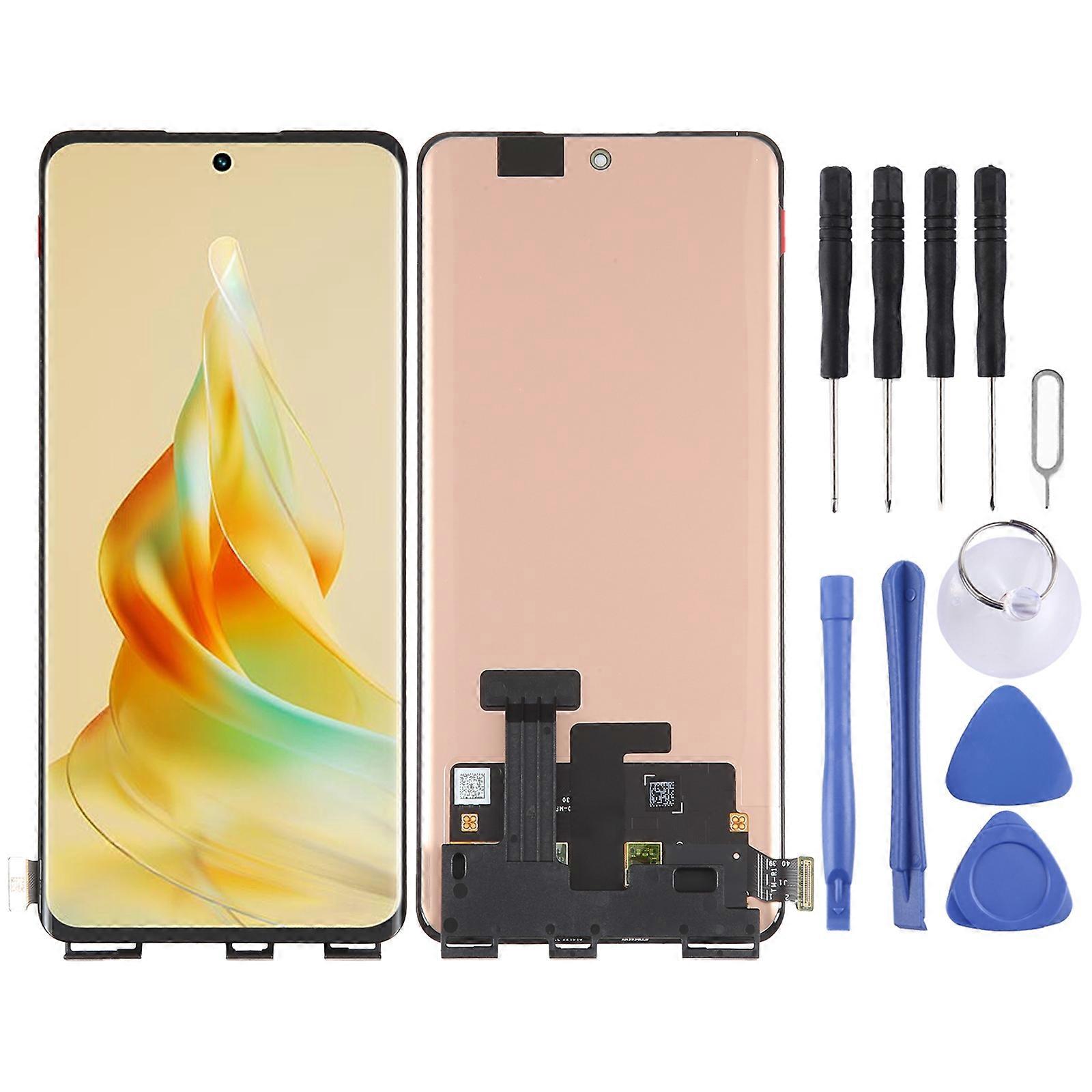 For OPPO Reno8 T 5G CPH2505 AMOLED COMPATIBLE LCD Screen with Digitizer Full Assembly