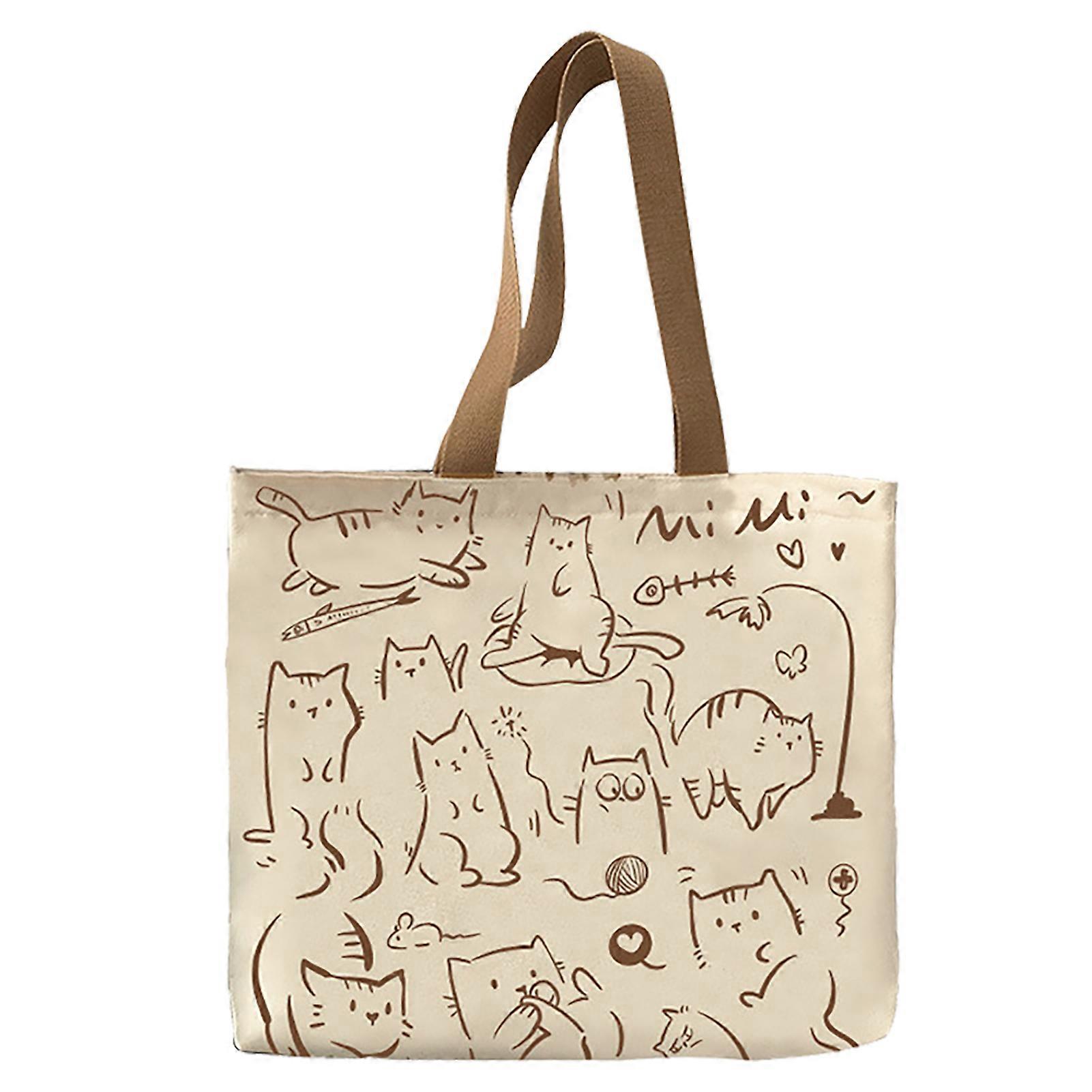 Lightweight Foldable Canvas Tote with Inner Pocket