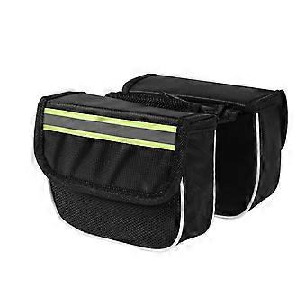 Mountain Bike Bicycle Hardshell Bag Three-In-One Front Beam Bag Saddle Bag Bicycle Cycling Fixture And Fitting