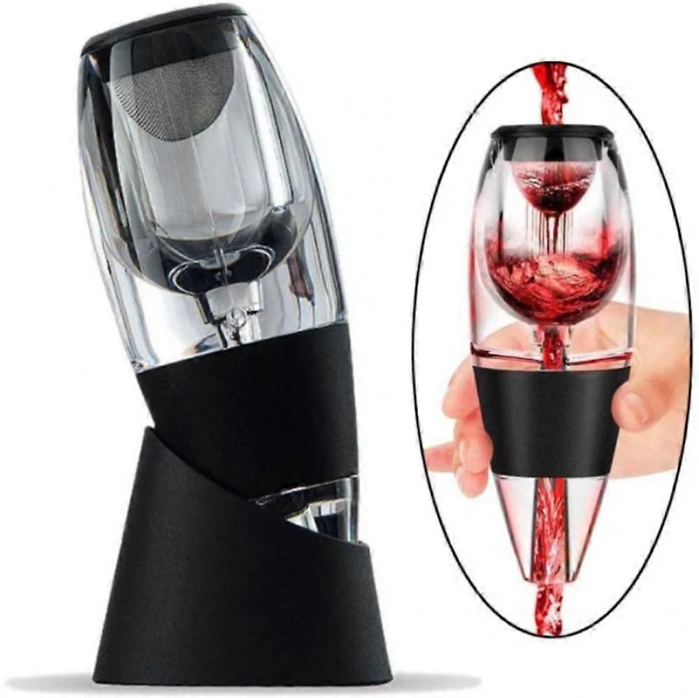 Deluxe wine decanter - Svart wine aerator