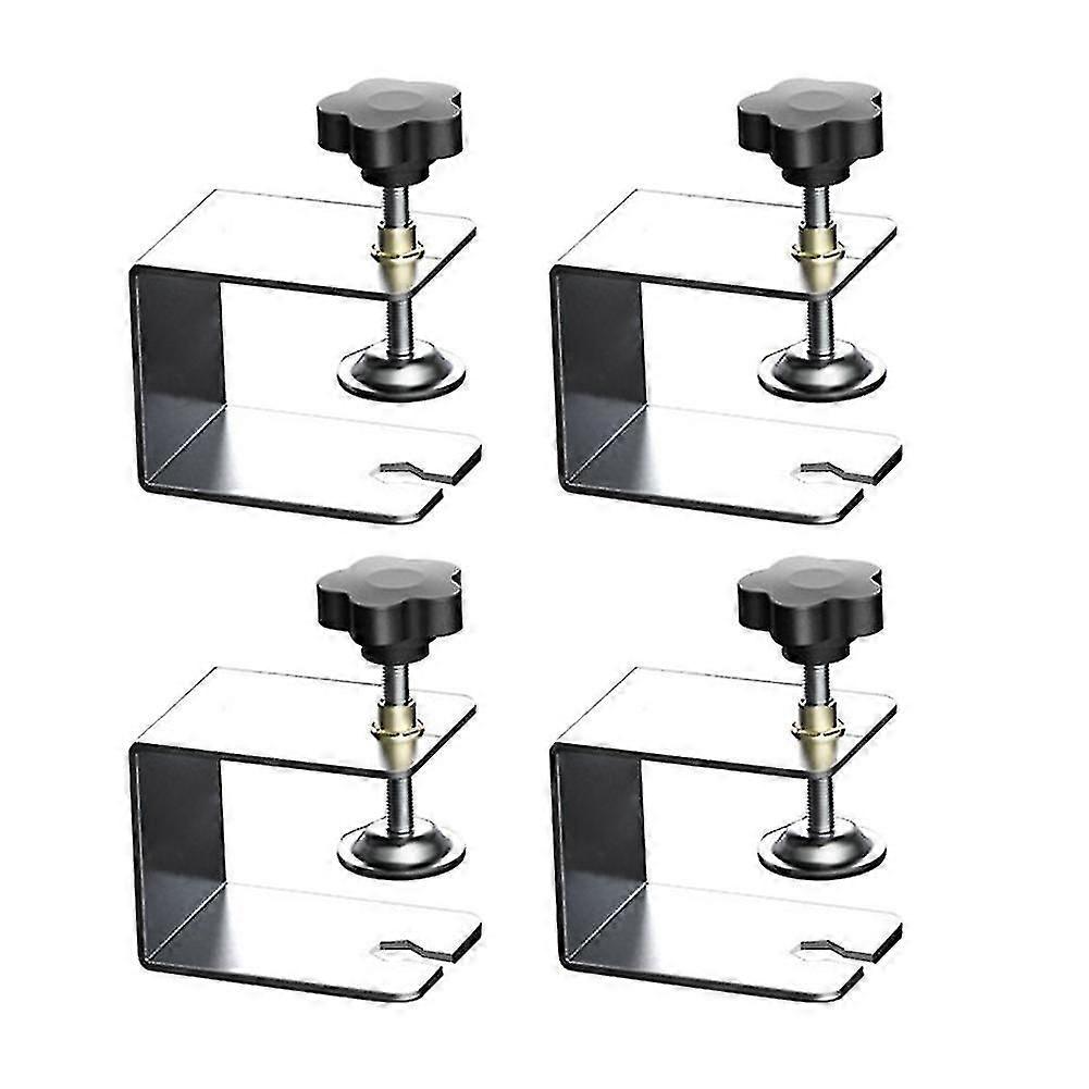 Cabinet Hardware Jig, 4 Pack C Clamps For Drawer Front Installation, Cabinet Framing Clamps For Table Desk Drawer Panel