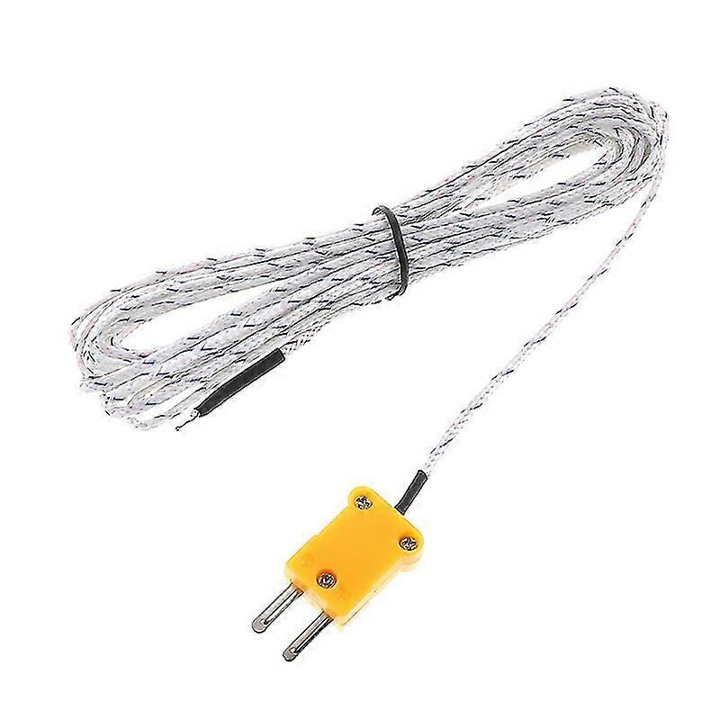 1PC 5m K type temperature sensor thermocouple probe cable wire SHYTMV