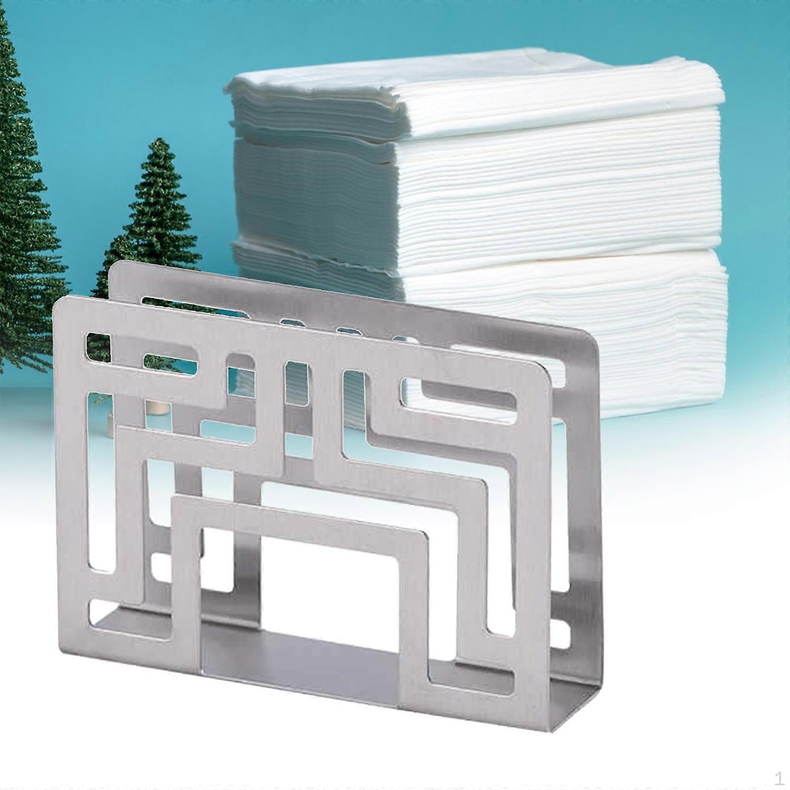 Elegant Stainless Steel Napkin Holder for Dining And Patio
