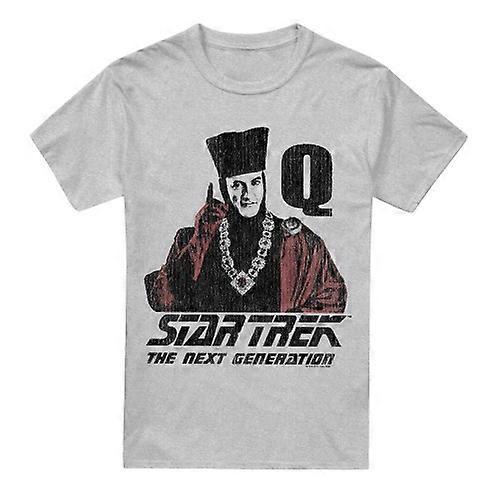 Star Trek férfi Q Point póló