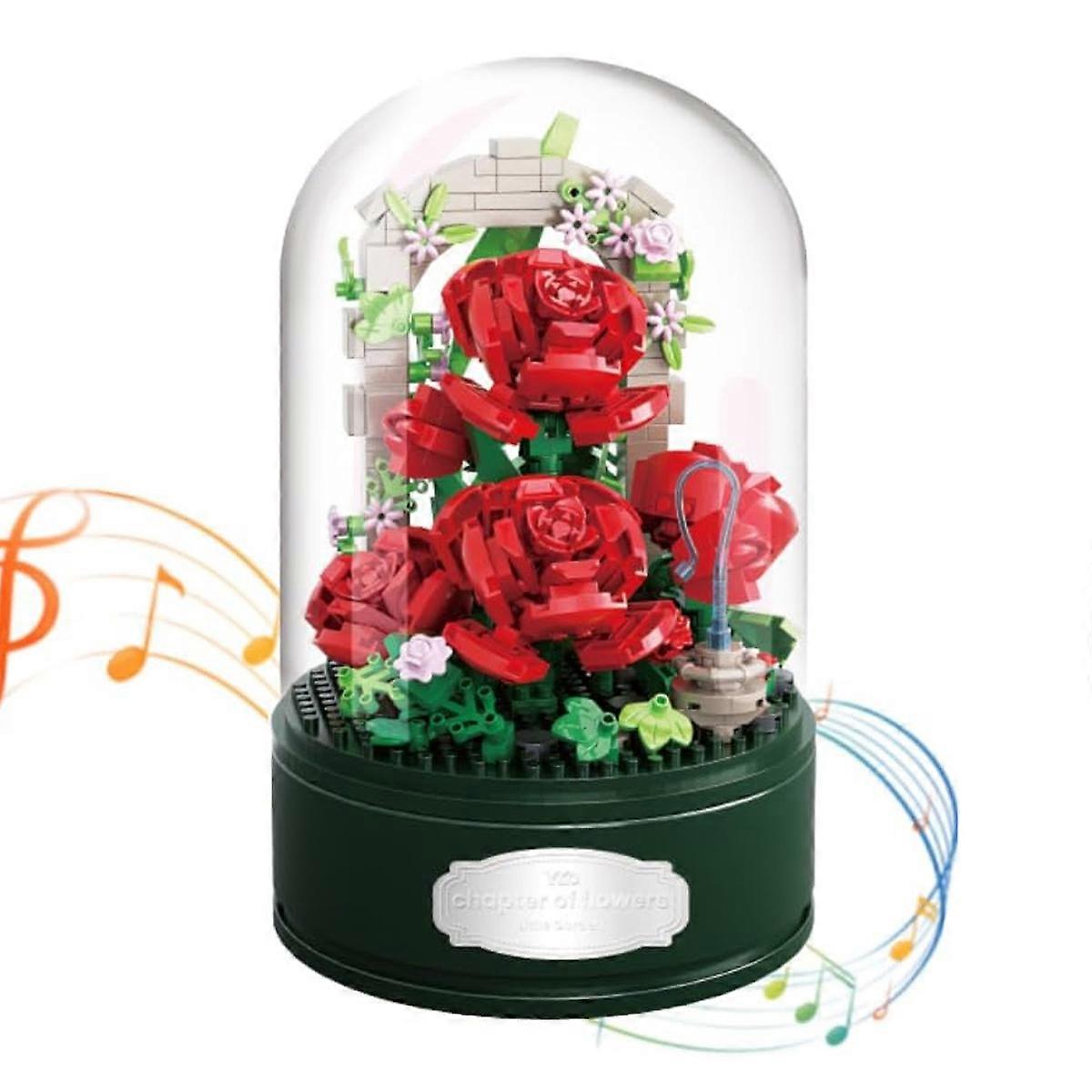 Building Brick Bouquet, Music Box, Dust Dome