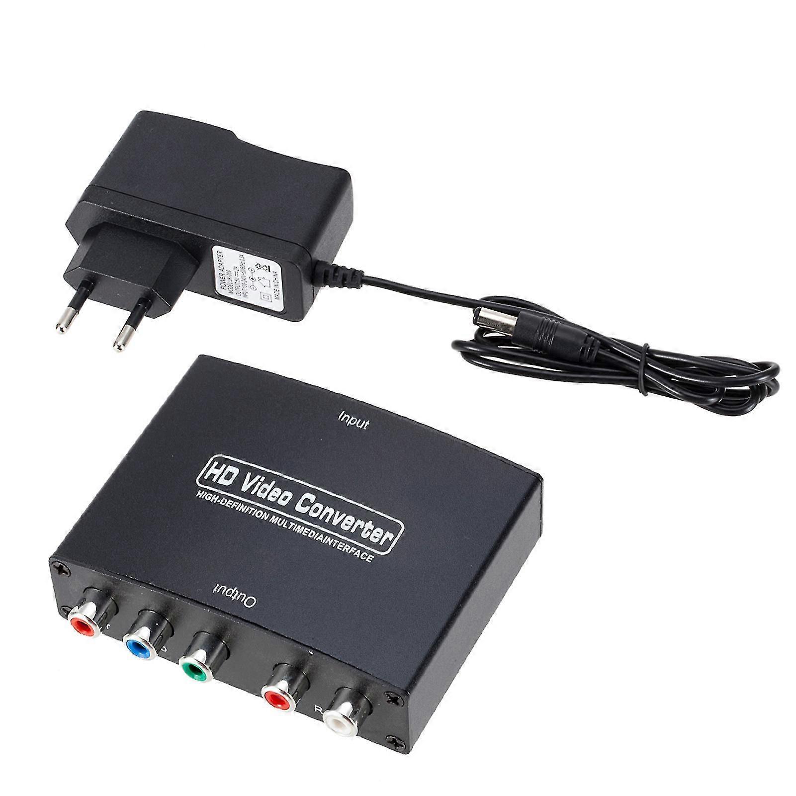 Converter Adapter HDMI-Compatible to Component Convenience Video Audio Adapter For Home