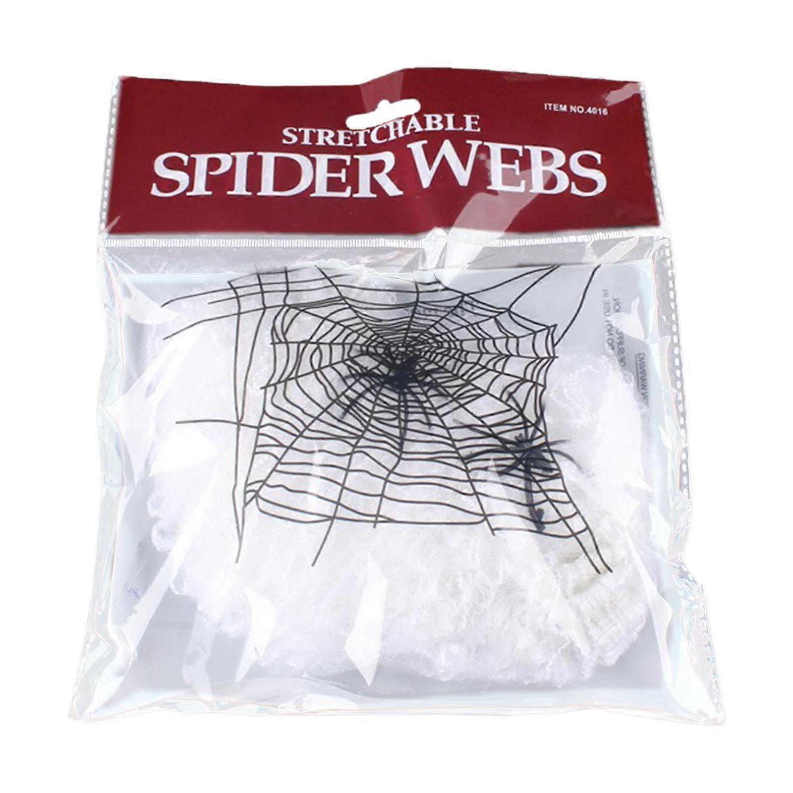 Super Practical Spider Web, Super Stretch Cobwebs, Halloween Spider Webs